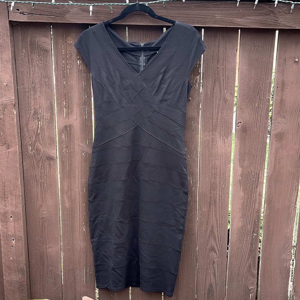 Tadashi Black Dress